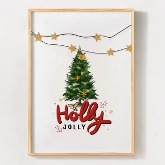 Holly Jolly - Tranh Noel đáng yêu, quà Giáng Sinh