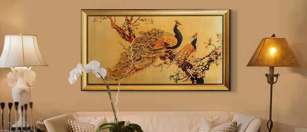 Tranh sơn mài phong thủy