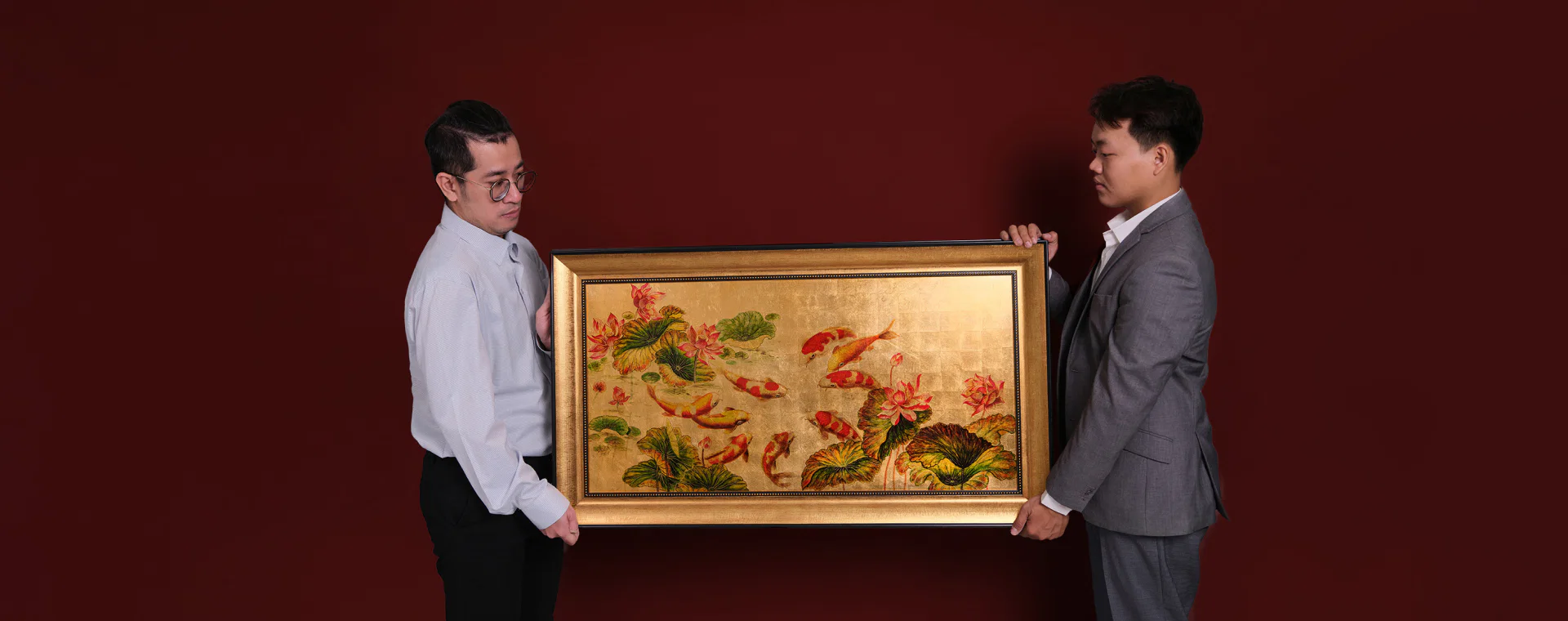 tranh sơn mài quà tặng