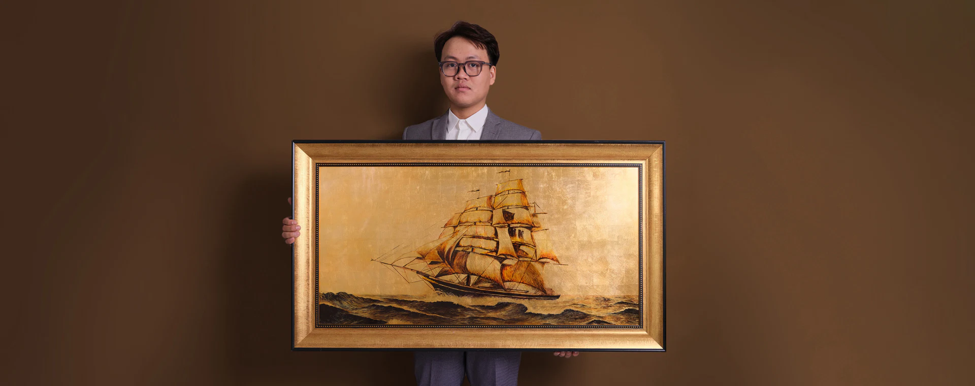 Tranh tặng sếp