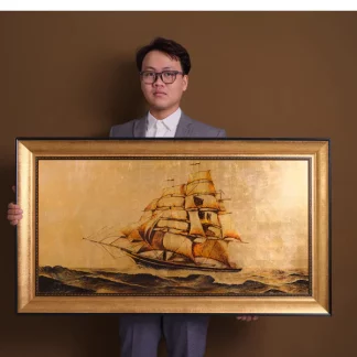 tranh tặng sếp