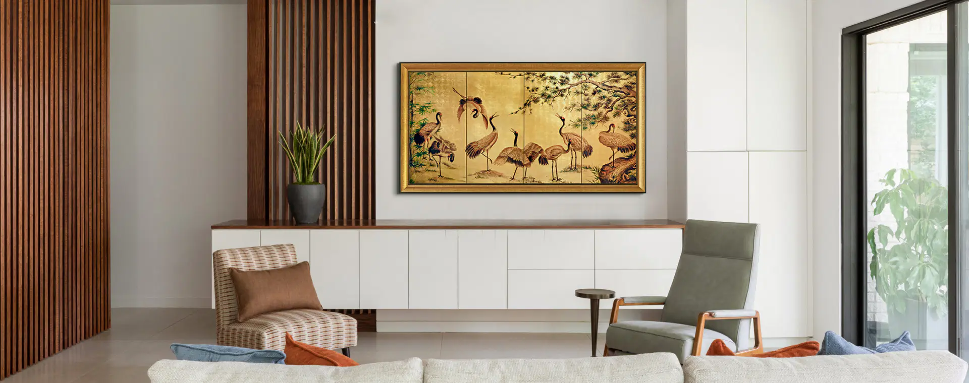 Tranh tặng tân gia