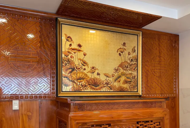 Tranh Liên Hoa Diệu Pháp