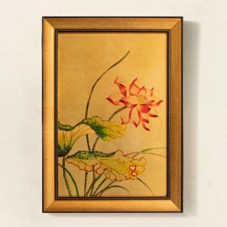 kim liên hoa sen tranh sơn mài 40x60 1