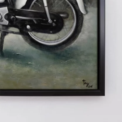 tranh honda 67 sơn dầu khung composite