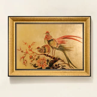 tranh kim kê đại các sơn mài tặng tân gia khai trương 3