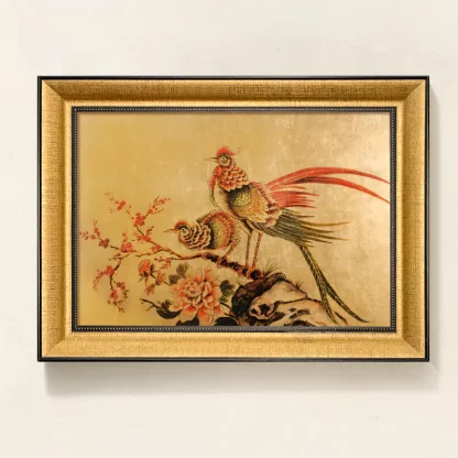 tranh kim kê đại các sơn mài tặng tân gia khai trương 3