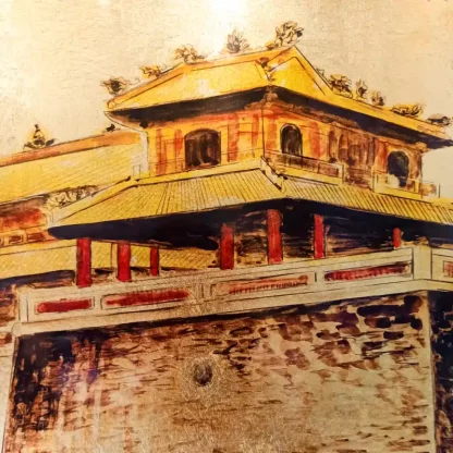 tranh sơn mài cố đô huế 40x60-4