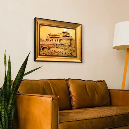tranh sơn mài cố đô huế 40x60-5