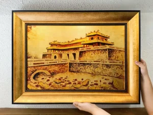 tranh sơn mài cố đô huế 40x60-6