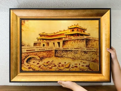 tranh sơn mài cố đô huế 40x60-6