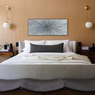 tranh trừu tượng các tí sáng xam vang 3