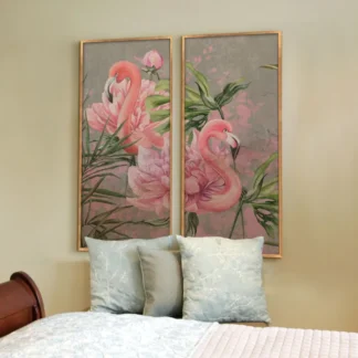 Swan - Bộ 2 tranh Chinoiserie