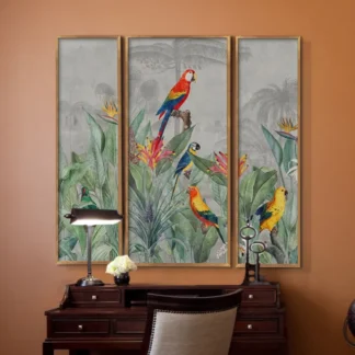 Birds set - Bộ 3 tranh Indochine
