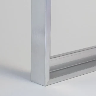 phào khung tranh flo 2 bạc bản 1cm góc