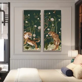 Bộ 2 tranh indochine Uy lâm đông dương 3