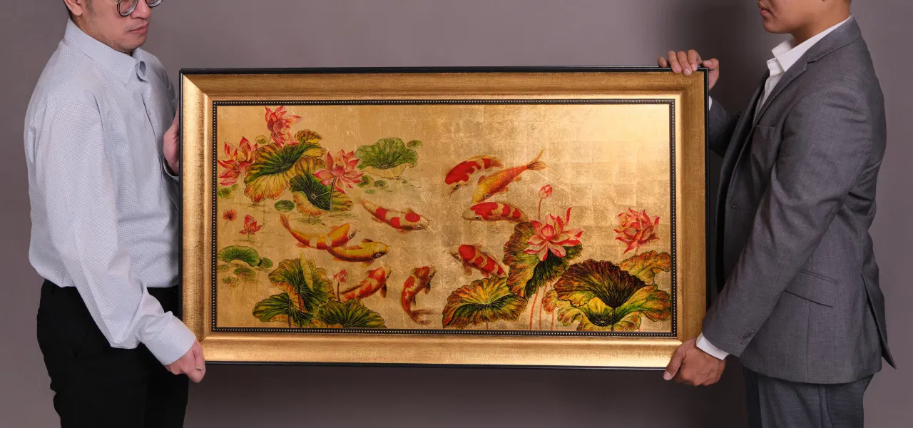 Chọn tranh làm quà tặng tân gia