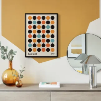 Tranh bauhaus Dot Rhythm 4