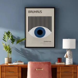 Tranh bauhaus Eye Composition 4