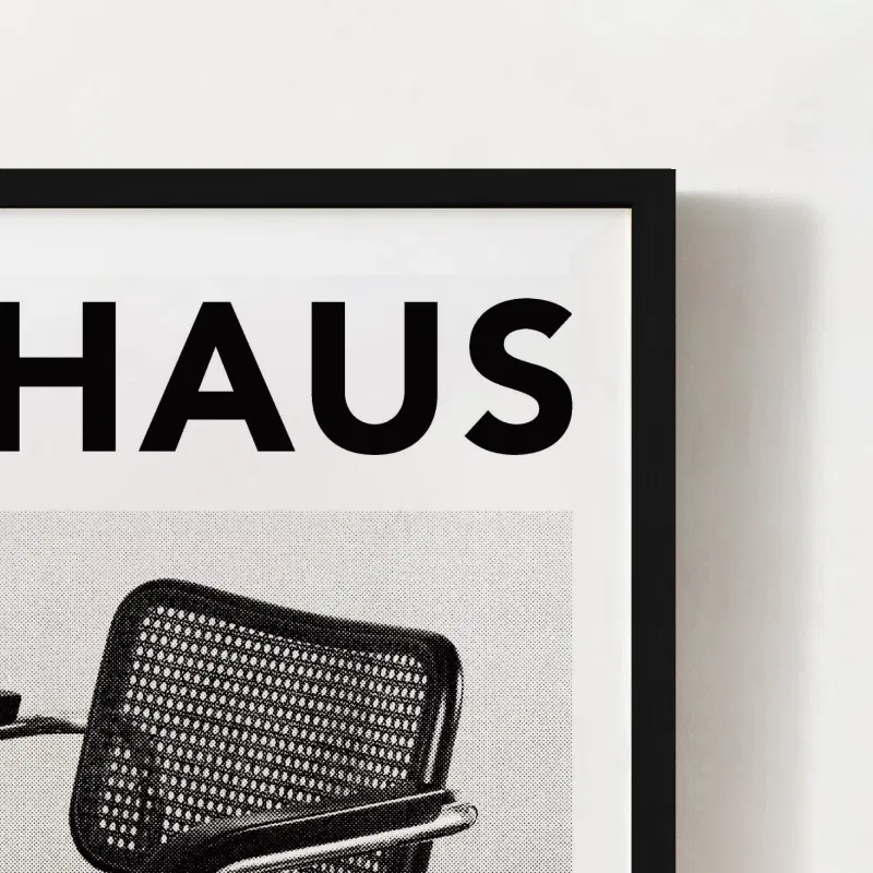 Tranh bauhaus Modern Chair 2