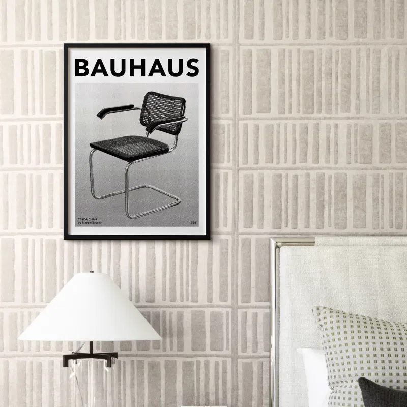Tranh bauhaus Modern Chair 4