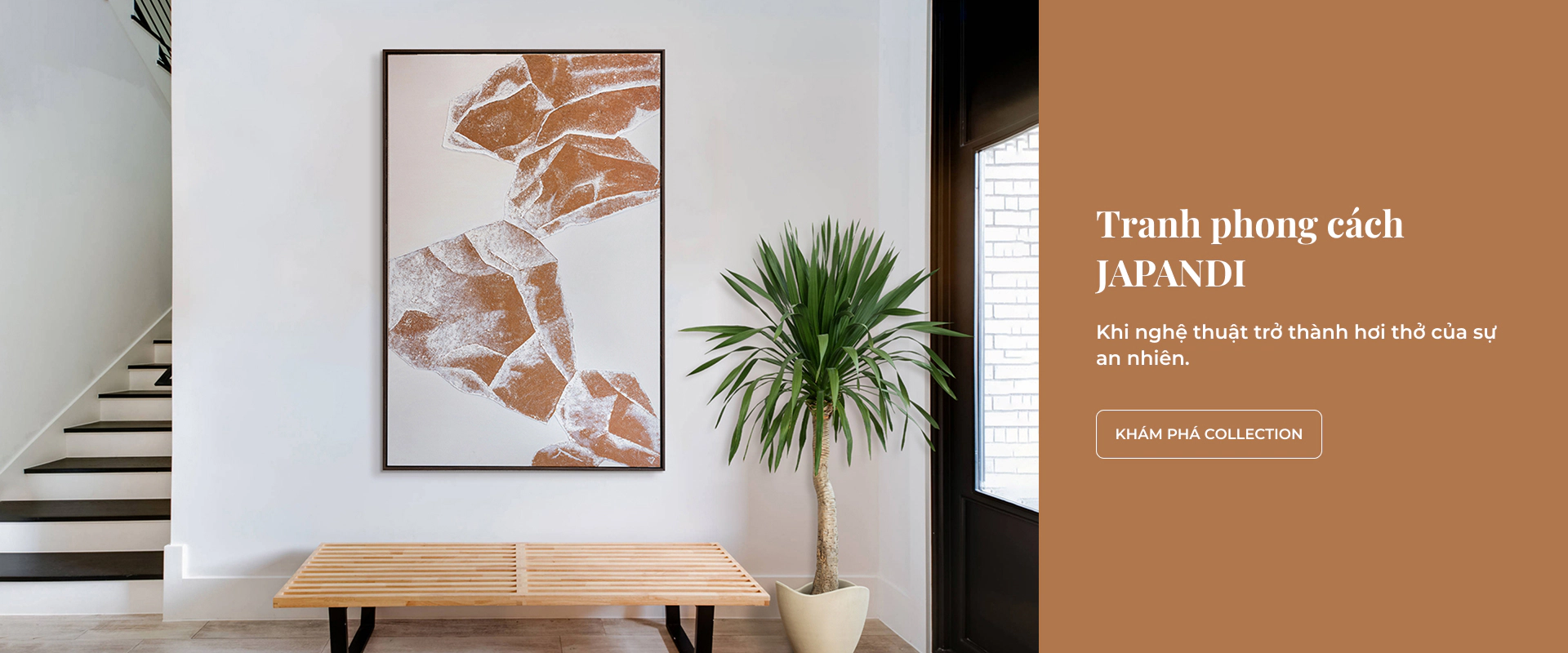 Tranh phong cách Japandi