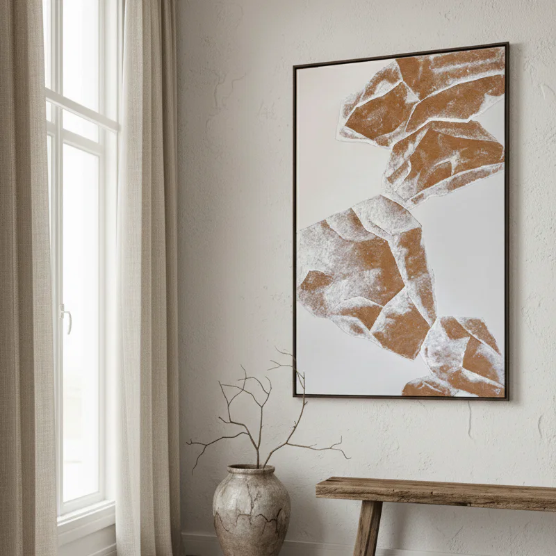 tranh japandi trầm sa 4