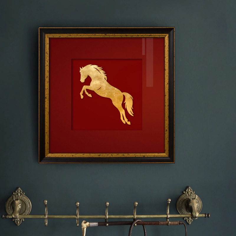 Mã Phi Hưng No.9 tranh phong thuỷ treo phòng làm việc