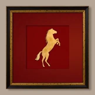 Quà tết doanh nghiệp cao cấp tranh ngựa mã phong dương