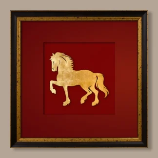 Mã Tấn Vượng – Mã Vương Collection No.5 | Gold Leaf Art – Quà Tặng Tết Cao Cấp