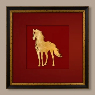 Mã Minh Trấn – Mã Vương Collection No.2 | Gold Leaf Art – Quà Tặng Khách Hàng Cuối Năm