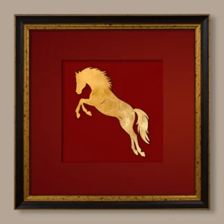 Mã Phi Hưng – Mã Vương Collection No.6 | Gold Leaf Art – Quà Tặng Tết Cho Đối Tác
