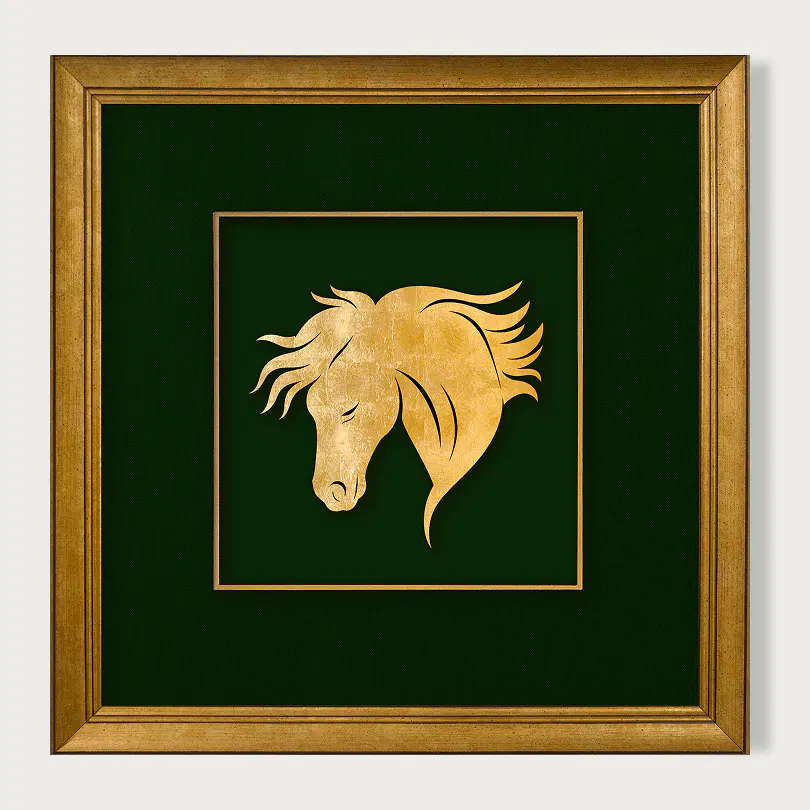 Tranh ngựa vân mã tặng sếp