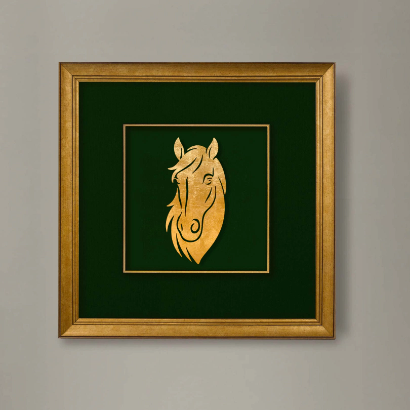 Tranh ngựa hải phong mã treo phòng giám đốc