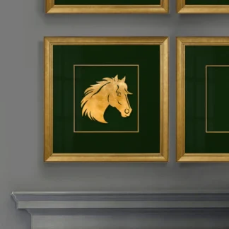 Tranh ngựa vân mã tranh tặng đối tác cấp cao treo phòng khách