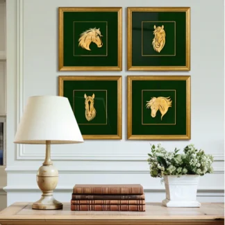 bộ 4 tranh cát vận quà tặng doanh nghiệp cao cấp tết