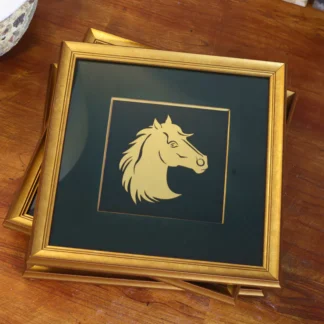 Tranh ngựa dũng mã tranh tặng đối tác cấp cao