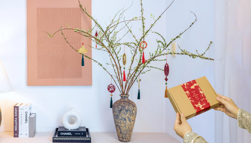 dây treo trang trí Tết