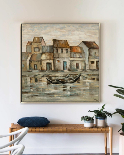 Tranh vẽ sơn dầu - acrylic