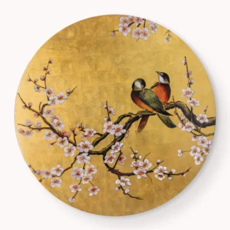 tranh đào uyên ương 55