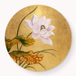 tranh hoa sen an nhiên 55 cm