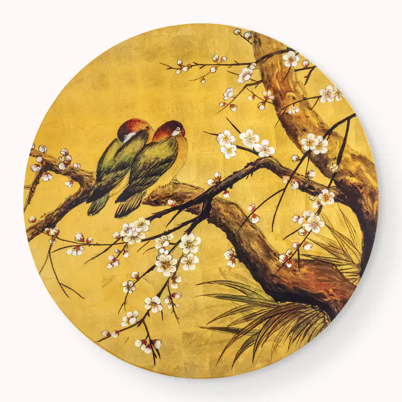 tranh mai uyên ương 55cm