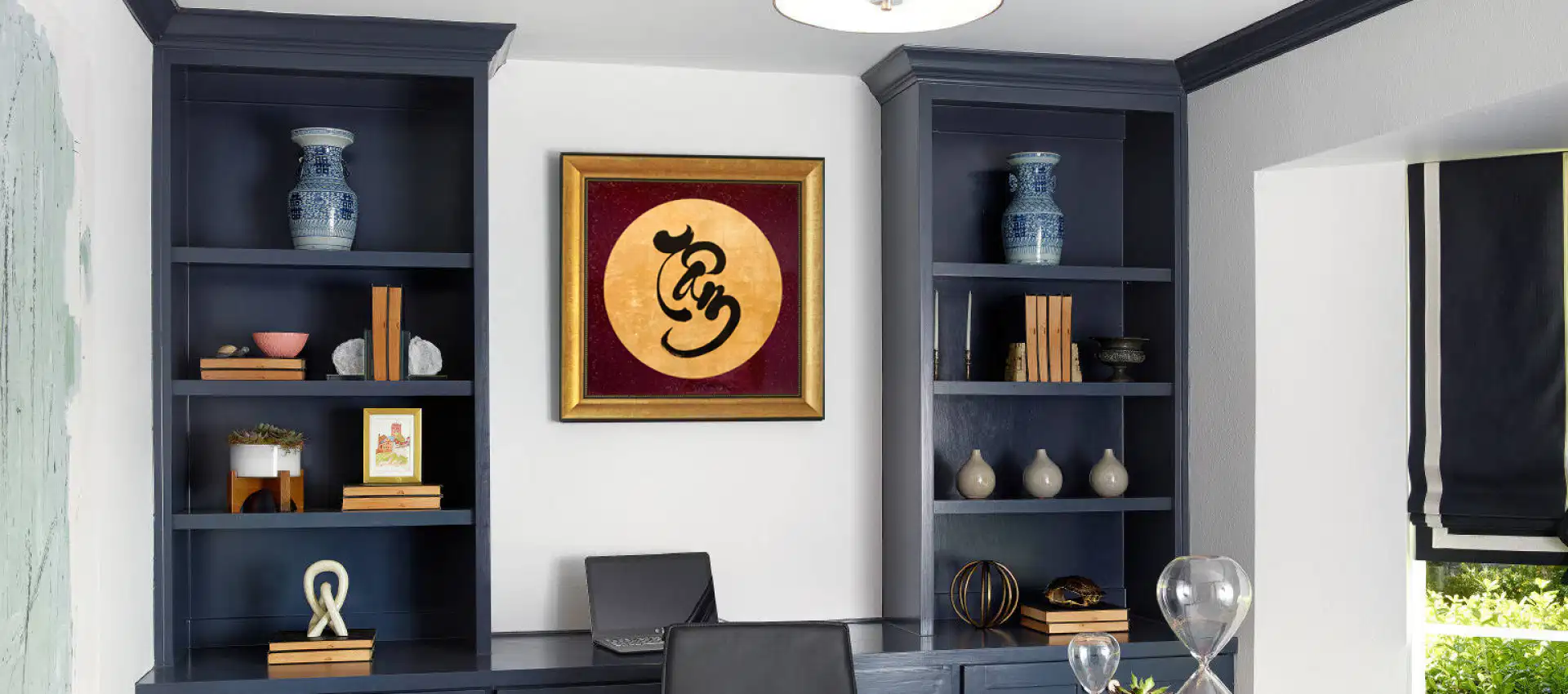 Quà tặng sếp tranh thư pháp