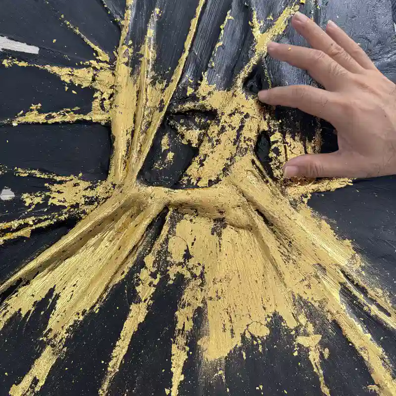 Quá trình sản xuất Texture Art và hoàn thiện bề mặt artwork
