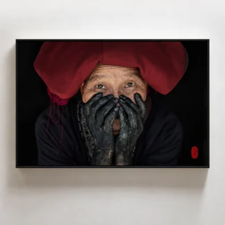 Dấu chàm fine art giclee canvas 1